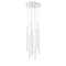Z-Lite Forest 9 Light Island/Billiard, Chrome & Matte White 917MP24-WH-LED-9RCH - alternate 3